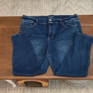 Maurices Dark Blue Skinny Jeans